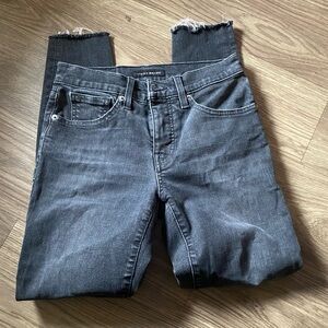 Lucky Brand Ava Mid Rise Skinny Jeans Black Size 2 (26)
